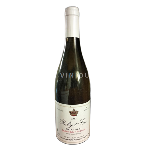 Bourgogne Rully Domaine Jacques Dury Meix Cadot 2017