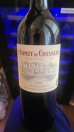 Bordeaux Pessac-Léognan Domaine de Chevalier L'Esprit de Chevalier 2022