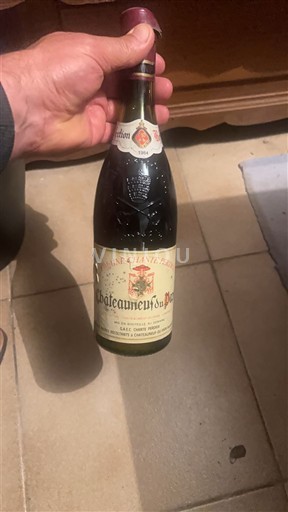 Víno Châteauneuf-du-Pape Château Châteauneuf-du-Pape - 1984