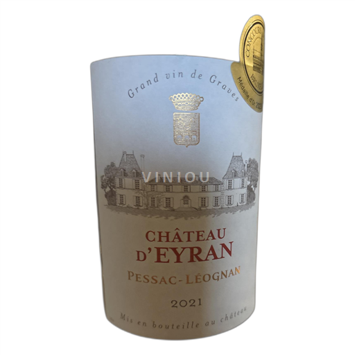 Bordeaux Pessac-Léognan Château d'Eyran 2021
