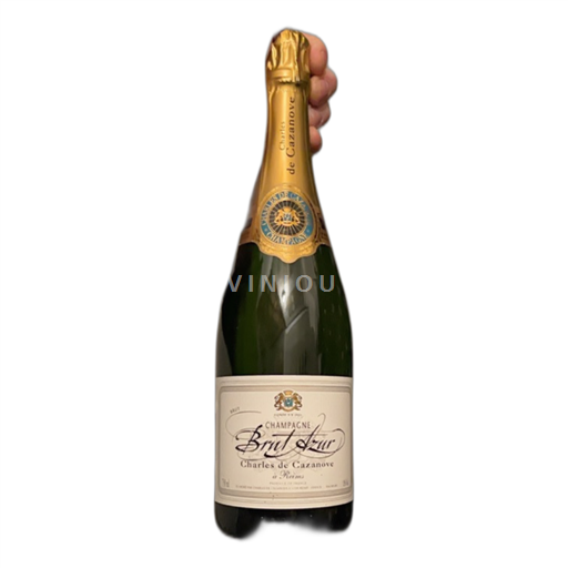 Champagne Sâm-panh Charles de Cazanove Brut Azur Không niên vụ