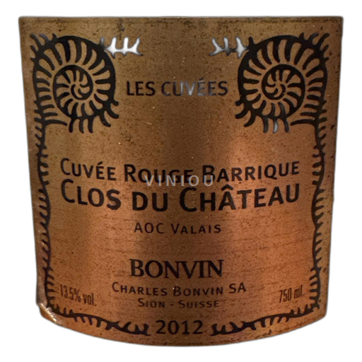 Valais Clos du Château Rouge Barrique 2012