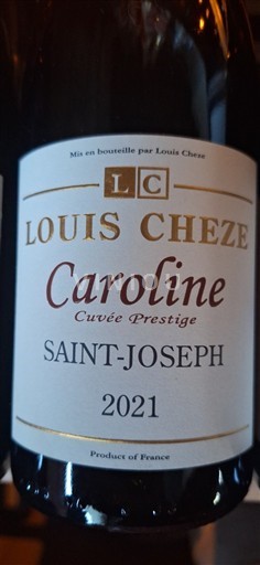 Vallée du Rhône Saint-Joseph Louis Cheze Caroline Prestige 2021