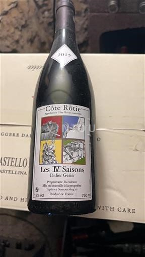 Rhône-dalen Côte-rôtie Didier Gerin Les IV Saisons 2015