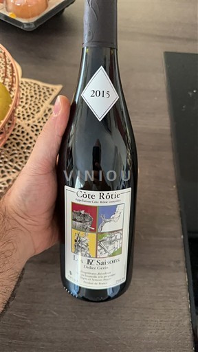 Vallée du Rhône Côte-rôtie Didier Gerin Les IV Saisons 2015