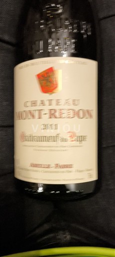 Thung lũng Rhône Châteauneuf-du-pape Château Mont-Redon 2011