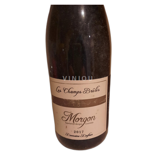 Beaujolais Morgon Domaine Dufour Les Champs Brûlés 2017