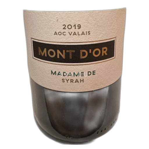 Valais Ikke specificeret Mont d'Or Madame de Syrah 2019