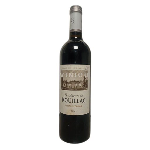Bordéus Pessac-Léognan Château du Baron Haussmann Le Baron de Rouillac 2014