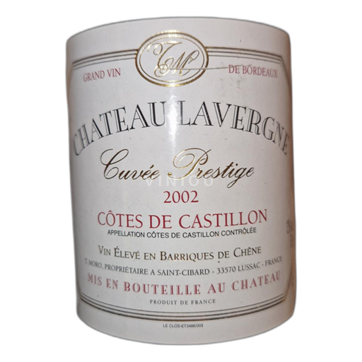 Bordeaux Không được chỉ định Château Lavergne Prestige 2002