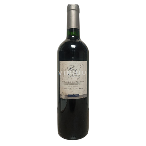 Bordeaux Lalande-de-pomerol Domaine du Grand Ormeau Fleur des Ormes 2014