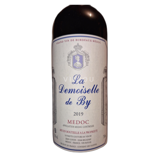Bordeaux Médoc Château La Tour de By La Demoiselle de By 2019