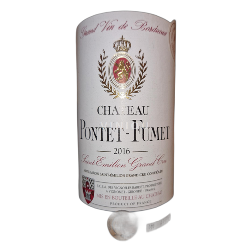 Bordeaux Saint-Émilion Grand Cru Pontet-Fumet 2016