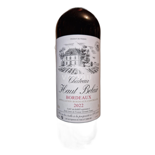 Bordeaux Château Haut Belair 2022