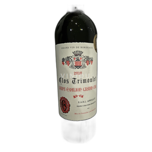 Bordeaux Saint-Émilion Grand Cru Clos Trimoulet 2019