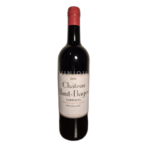 Bordeaux Pauillac Château Haut-Bages Libéral 2015