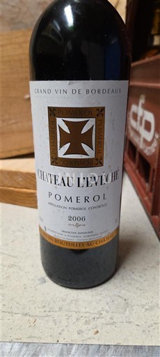 Бордо Помероль Château L'Évêché 2006