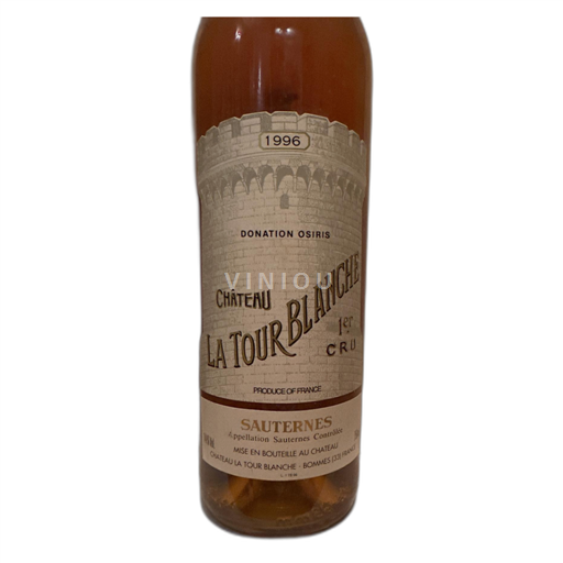 Bordéus Sauternes Château La Tour Blanche Donation Osiris 1996