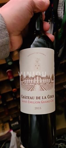 Bordeaux Saint-Émilion Grand Cru Château de la Cour 2015