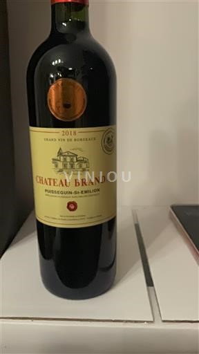 Bordéus Puisseguin-saint-émilion Château Branda 2018