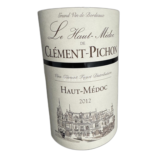 Bordeaux Haut-Médoc Château Clement-Pichon 2012