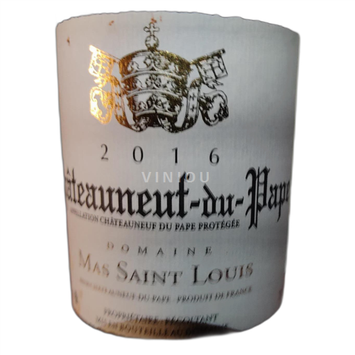 Rhônevallei Châteauneuf-du-Pape Mas Saint-Louis 2016