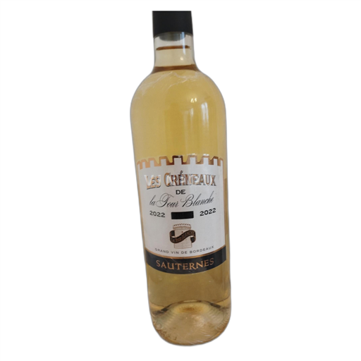 Bordeaux Sauternes Tour Blanche Les Créneaux 2022
