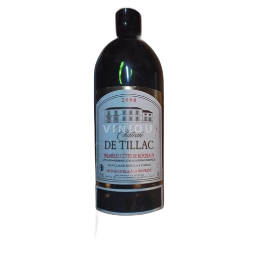 Bordeaux Premières Côtes de Bordeaux Château de Tillac 2008