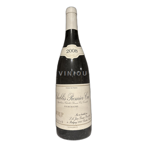 Borgoña Chablis Premier Cru Domaine Jean Durupt Père et fils Fourchaume 2008