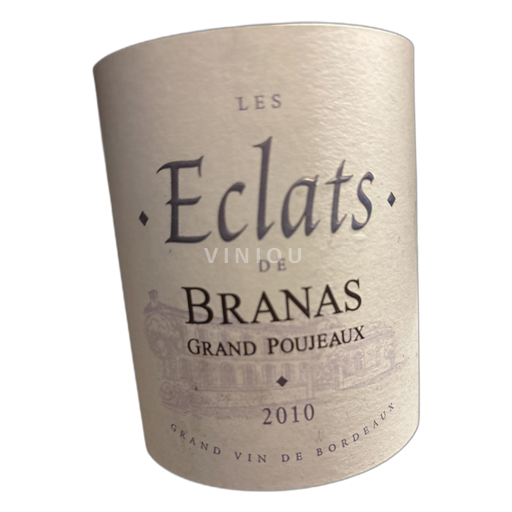 Burdeos Moulis-en-Médoc Branas Grand Poujeaux Les Eclats 2010
