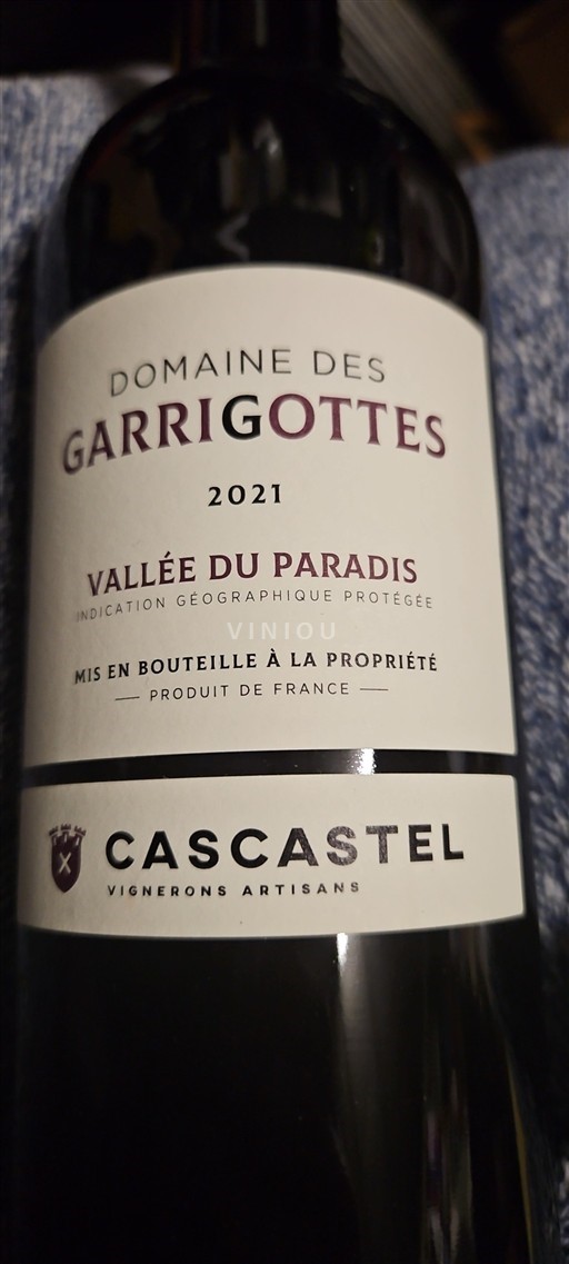 Languedoc in Roussillon Dolina paradiža Domaine des Garrigottes 2021