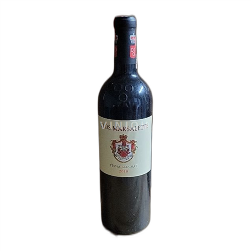 Bordéus Pessac-Léognan Clos Marsalette 2018