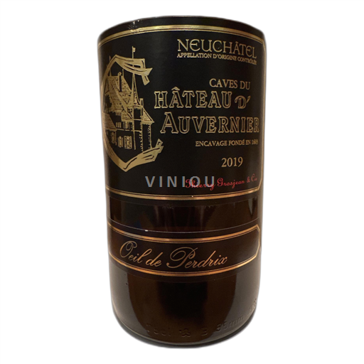 Neuchâtel Neuchâtel PDO Château d'Auvernier Oeil de Perdrix 2019
