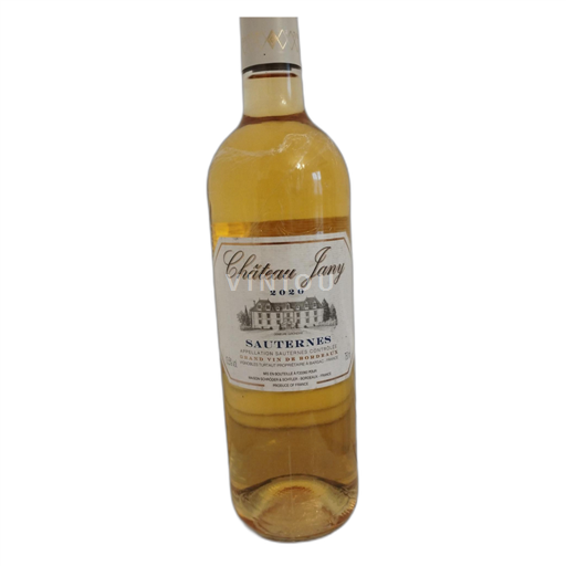 Bordeaux Sauternes Château Jany 2020