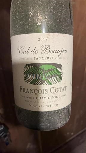 Loire Valley Sancerre François Cotat Cul de Beaujeu 2018