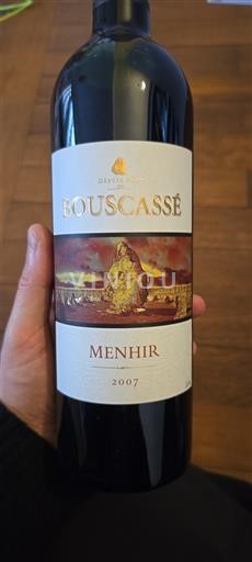 Sud-Ouest Madiran Bouscassé Menhir 2007