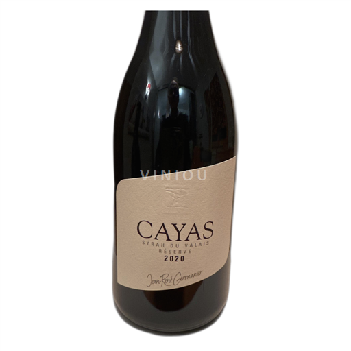 Wallis Syrah aus dem Wallis Jean-René Germanier Cayas Réserve 2020