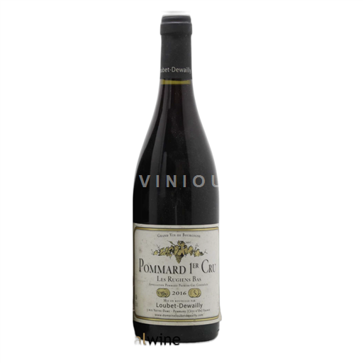 Burgundija Pommard Loubet-Dewailly 1er Cru "Les Rugiens-Bas" 2018