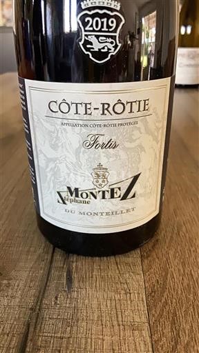 Rhônen laakso Côte-rôtie Domaine Stéphane Montez Fortis 2019