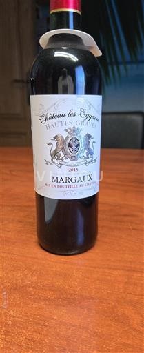 Bordeaux Margaux Château les Eyquem Hautes Graves 2015