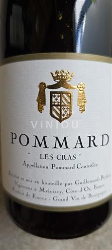 Bourgogne Pommard Guillemard-Pothier Les Cras 2022