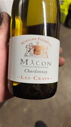 Burgundija Макон и макон-села Marillier Père & Fils Les Crays 2022