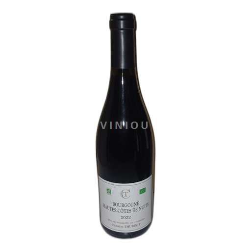 Vin Rouge sec Charles Thurgot 2022 France Bourgogne Hautes Côtes de nuits AOC