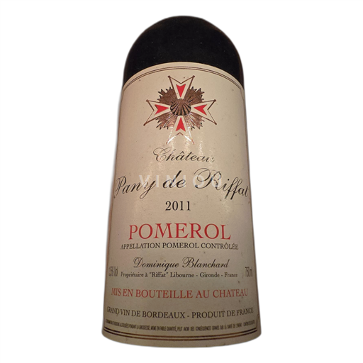 Bordeaux Pomerol Château Pany de Riffat 2011