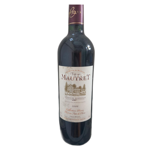 Bordeaux Côtes-de-Bordeaux Château Mautret Collection Privée 2009