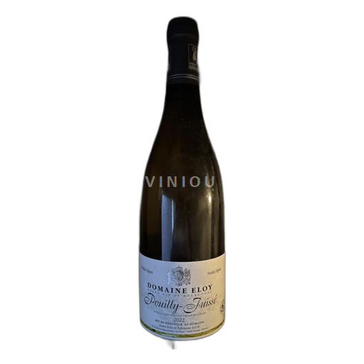 Bourgogne Pouilly-fuissé Domaine Eloy Vieilles Vignes 2022