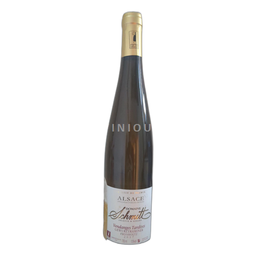 Alsácia Não especificado Domaine Schmitt Vendanges Tardives Gewurztraminer Fronholtz 2017