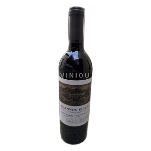 Kalifornialaiset AVA:t Määrittelemätön Shannon Ridge Cabernet Sauvignon 2021