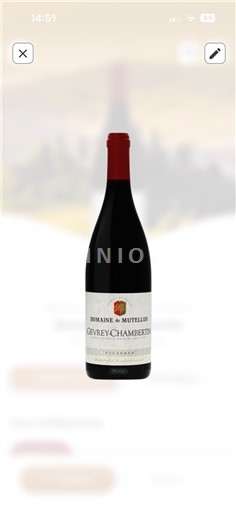 Bourgondië Gevrey-Chambertin Domaine de Mutellus Palanges 2022