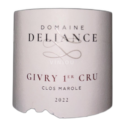 Burgundsko Nespecifikováno Domaine Deliance Clos Marole 2022